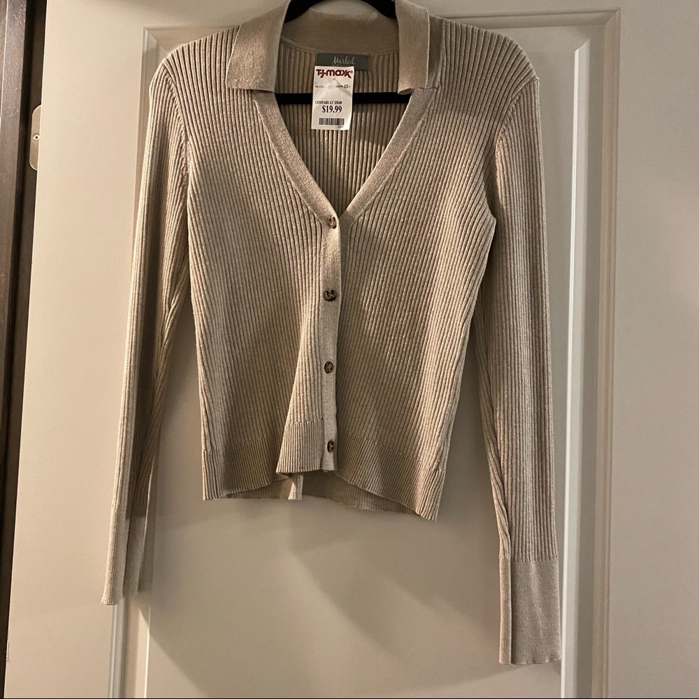 Collared Sweater Top